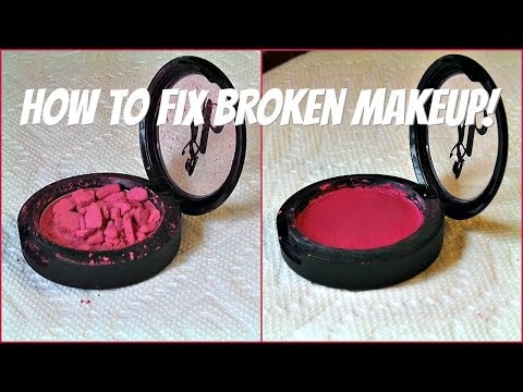 how to fix broken powder