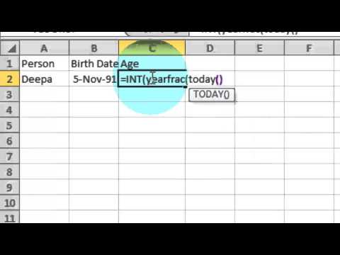 how to calculate age