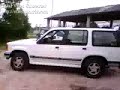 Chevy Tracker Playing in sand