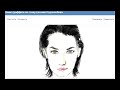 Maria Ozawa Portrait Digital Speed Drawing Vkontakte