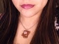 Polymer Clay Domo Kun Necklace