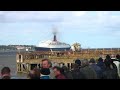QE2 returns for the last time
