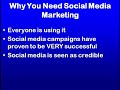 Click here to watch this video Social Media Marketing is a MUST for Today's Savvy Marketer