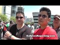 Boxing Fan to Seckbach You Hang out with Nothing but Mexicans