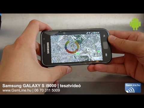 Samsung I9000 Galaxy S 8GB teszt vide�