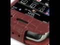 videos de Leather Case for BlackBerry Storm 9500/Storm 9530 - Sleeve Type (Red/Crocodile Pattern)