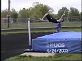Matthew Karnes High Jumping