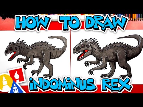 video-linktoworks-How To Draw Indominus Rex From Jurassic Park