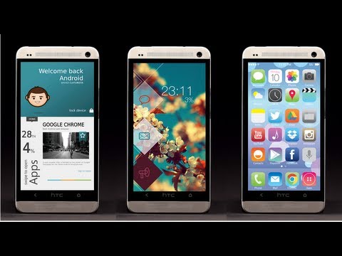 how to get more themes for htc one