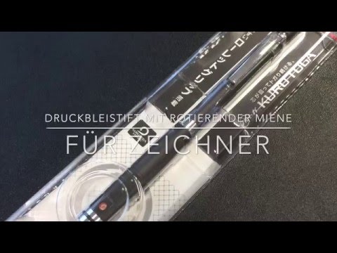 Druckbleistift mit rotierender Miene im Test – Uni Kuru Toga Roulette Model | Scahchow