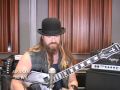 ZAKK WYLDE AIMS FOR GIBSON DISCIPLE BULLSEYE HELLFIRE HALLOWEEN