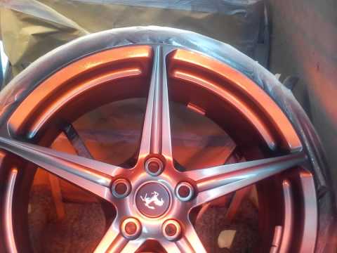 Ferrari 458 wheel repair