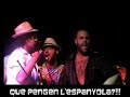 rumba catalana contra la bandera espanyola