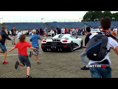 agera - This matte white Koenigsegg Agera R was without a doubt one of the most insane supercars that attended the event, and some people went CRAZY! This video incl...