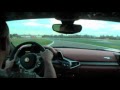 Ferrari 458 Italia on the track