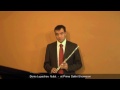 Our Guest Artist #01 Denis Lupachev, the flutist - at Prima Gakki Showroom