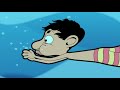 Mr Bean - Beach Day with Goldfish