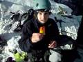 Imja Tse rope up at glacier toe