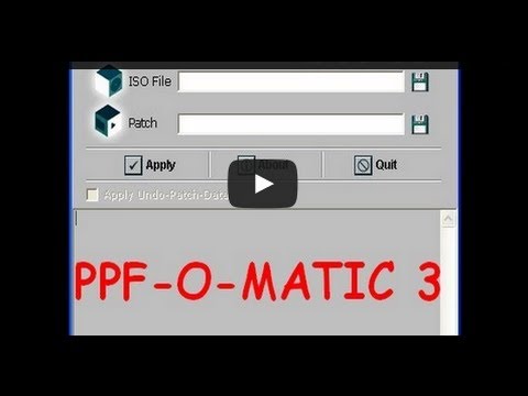 how to patch ppf