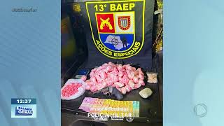 Homem preso por tráfico em Bauru: quase 3 mil porções de cocaína apreendidas