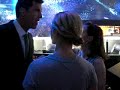 rose mcgowan & amy smart were at the britnry spears concert in des moines, iowa on september 11, 2009. they sat directly in front of us. they were here filming a movie called 