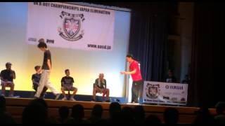 MR vs Takuya – UK B-Boy Championships 2014 沖縄予選 BEST8