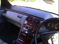mercedes E300TD classic estate in action