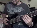 Meshuggah - Combustion Guitar Cover