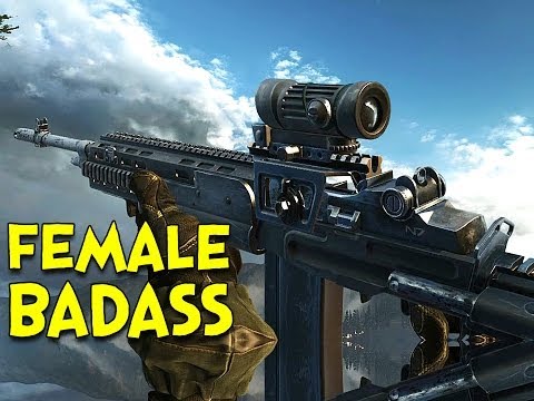 FEMALE BADASS - Battlefield 4 (War Stories)