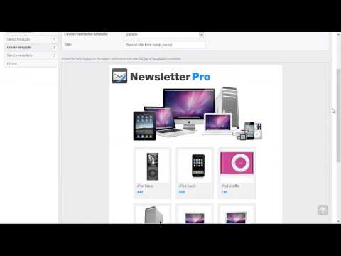 how to send newsletter in prestashop