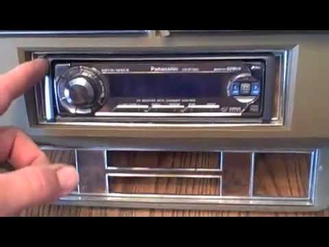 How to install Cadillac Cd Player