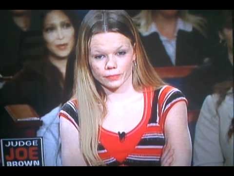 Judge joe brown dumb blonde girl