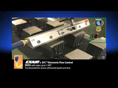 CE Compliant Air Knives Assure Safe Operations Video Image