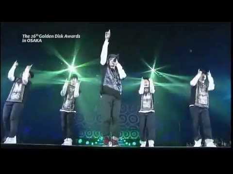 JAY PARK 120111 골든 디스크 오사카 방송 박재범 Full