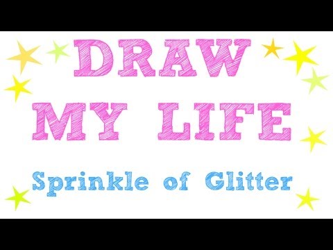 how to draw glitter