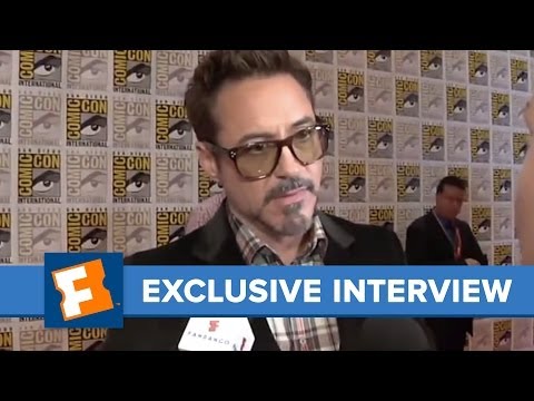 Fandango -- Exclusive: Robert Downey Jr. -- Iron Man 3 -- Comic-Con 2012 Interview