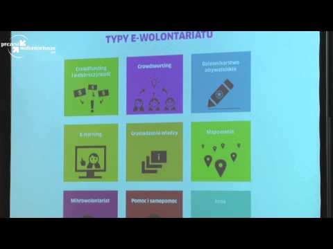 Mini wykład o e-wolontariacie - Konferencja 2014