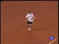 Rafa Nadal  entrena con Juan Carlos Ferrero en el Palau Sant Jordi