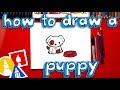 The Best 30 Puppy Cute Easy Drawings For Kids