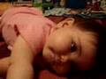 2008-07-05 | Baby Cadence babbles and snarls! ~> 'mama mama"..tries to crawl or stand and then gets mad and snarls! ... funny baby cadence snarls mad crawl falls babbles mama ... (00:39)