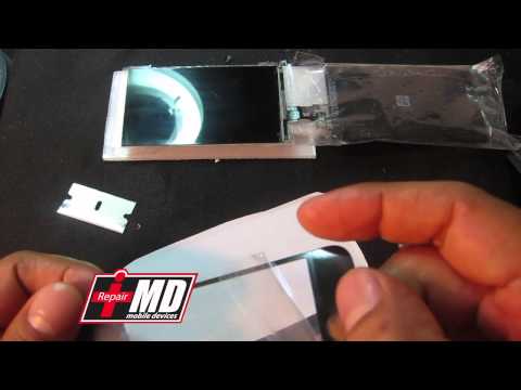 how to repair just the glass on iphone 5