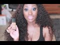 Banging Blue Glittery Smokey Eye Tutorial