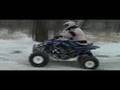 Yamaha 2008 yfz 450. SNOW!! FMF power core 4 pipe