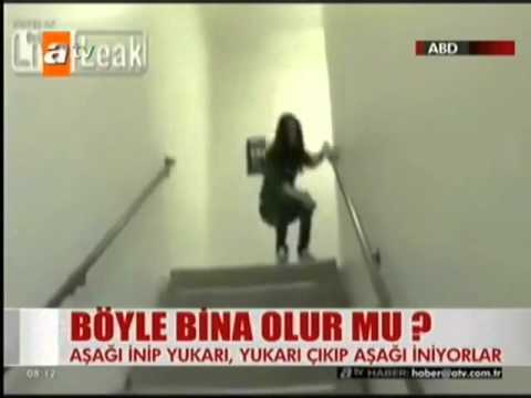 Bu nasıl bir bina ? Mimari ilizyonu çözülemiyor