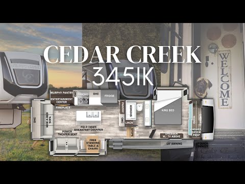 Thumbnail for Tour the 2023 Cedar Creek 345IK by Forest River Video