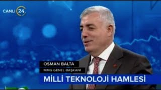 24 TV Kahve Molası programı konuğu MMG Genel Başkanı Osman Balta