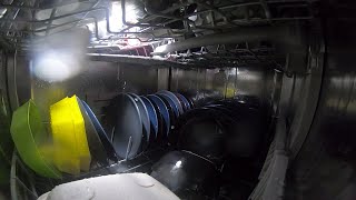 Inside the Dishwasher - Full Cycle - intérieur lave vaisselle rinçage Siemens