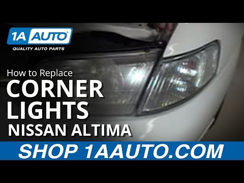 How To Install Replace Parking Light Nissan Altima  98-99 1AAuto.com