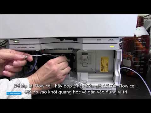 Hướng dẫn thay Flow Cell cho đầu dò DAD G1315x