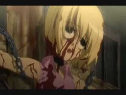 Anime Elfen Lied X Higurashi saddest and creepiest deaths